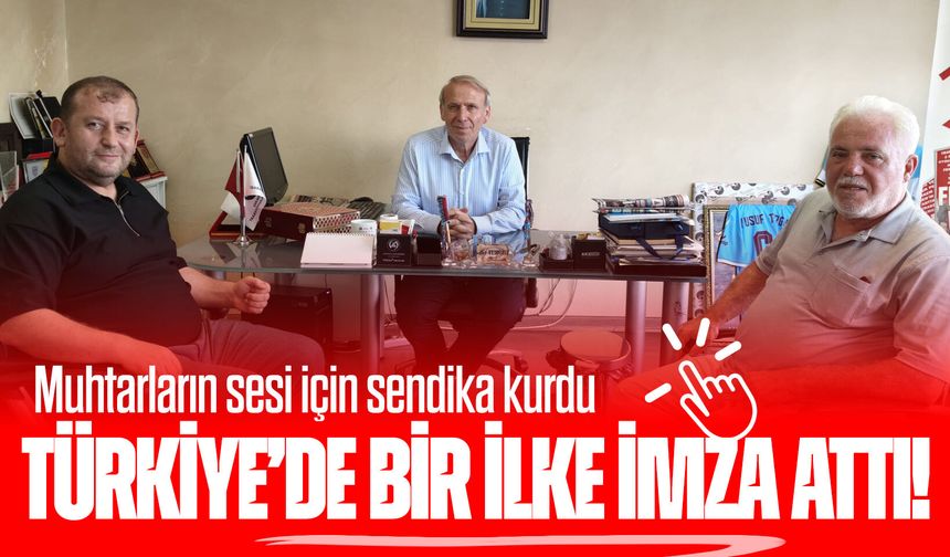 Türkiye Muhtar Sendikası Genel Başkanı Selami Aykut Taka Gazetesini Ziyaret Etti!