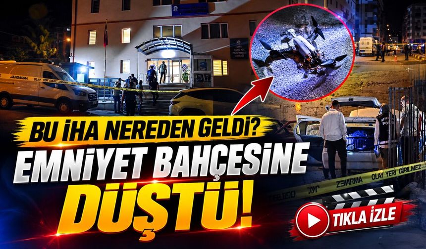 Trabzon’da Emniyet Bahçesine İha Düştü: İnceleme Başlatıldı