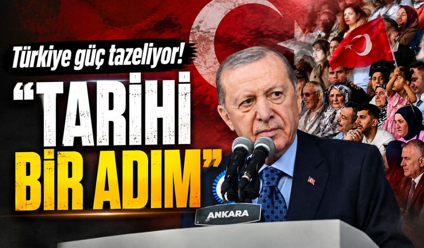 Cumhurbaşkanı Erdoğan’dan dikkat çeken açıklama: Terörsüz Türkiye için yeni dönem