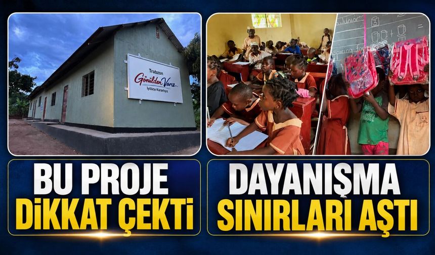 Trabzon’dan Uganda’ya Uzanan İyilik Köprüsünde Yeni Dönem: Bakan Uraloğlu’na Anlattılar