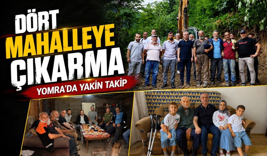 Yomra Belediye Başkanı Mustafa Bıyık Mahalle Mahalle Gezdi: Talepleri Yerinde Dinledi