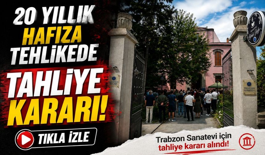Trabzon Sanatevi Bir Ay İçinde Boşaltılacak: Mehmet Kuvvet’ten Sert Tepki