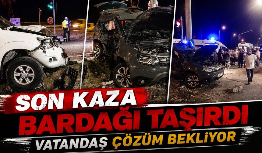 Arsin TEDAŞ Kavşağı’nda Kaza: Geçen Yıl Kapatılan Giriş Yeniden Gündemde