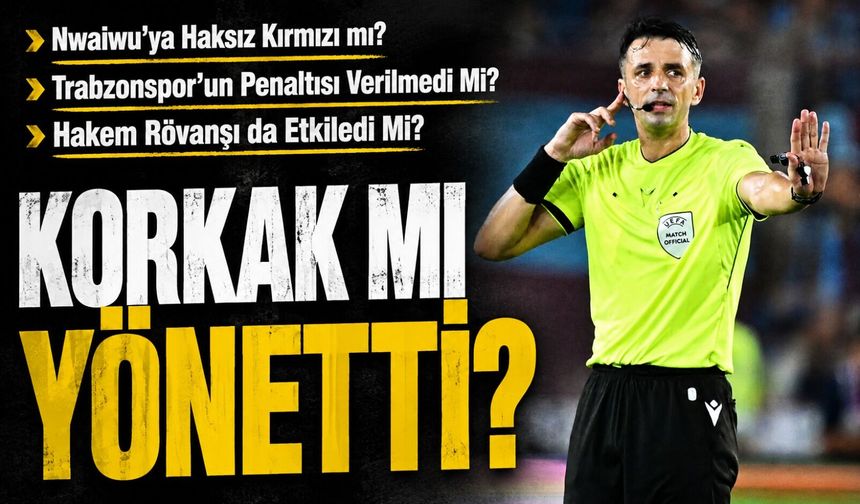 Trabzonspor Maçının Hakemine Mustafa Çulcu’dan Çok Sert Tepki: Penaltıyı Vermedi