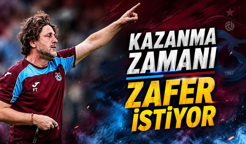 Trabzonspor’da Başakşehir Alarmı: Fatih Tekke 3 Puanı İstiyor