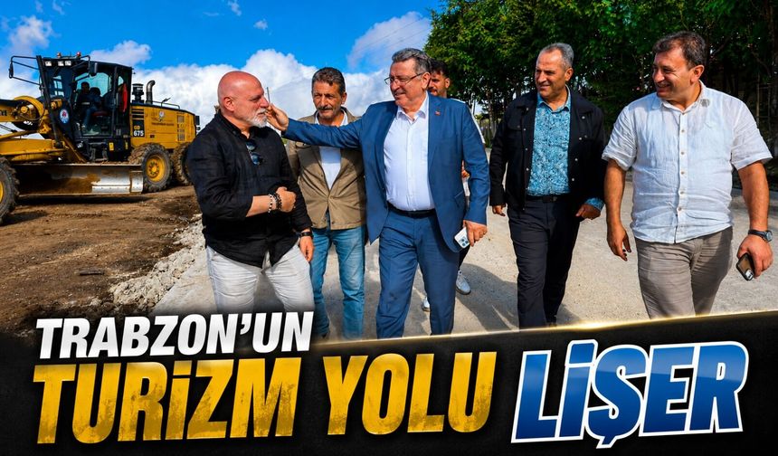 Trabzon’un Yaylalarını Birbirine Bağlayacak Projede Çalışmalar Hızlandı