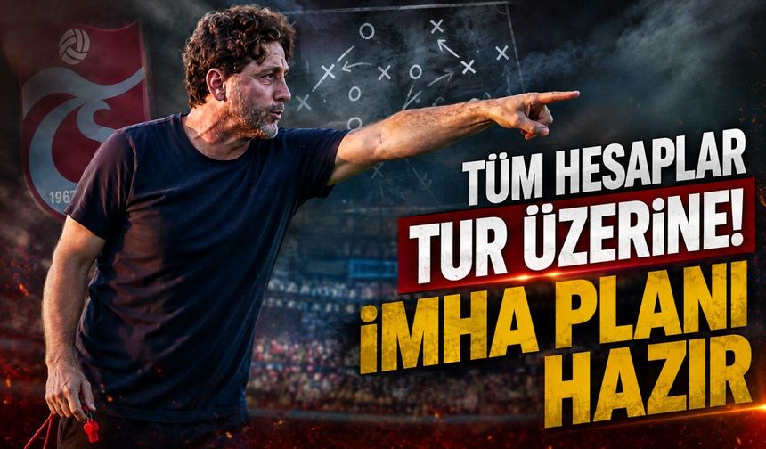 Trabzonspor Ferencvaros rövanşı için kenetlendi: Tüm hesaplar tur üzerine