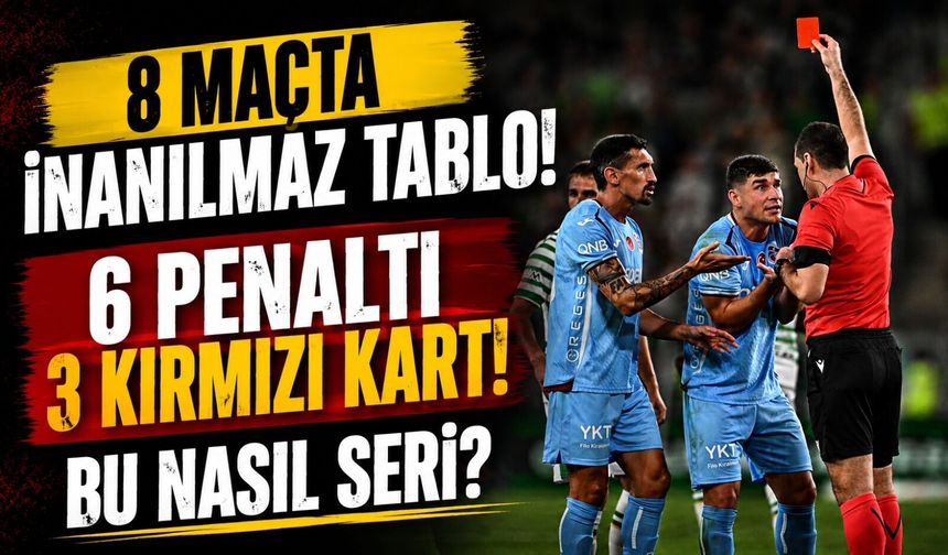 Trabzonspor’da inanılmaz tablo: 8 maçta yaşananlara kimse inanamadı