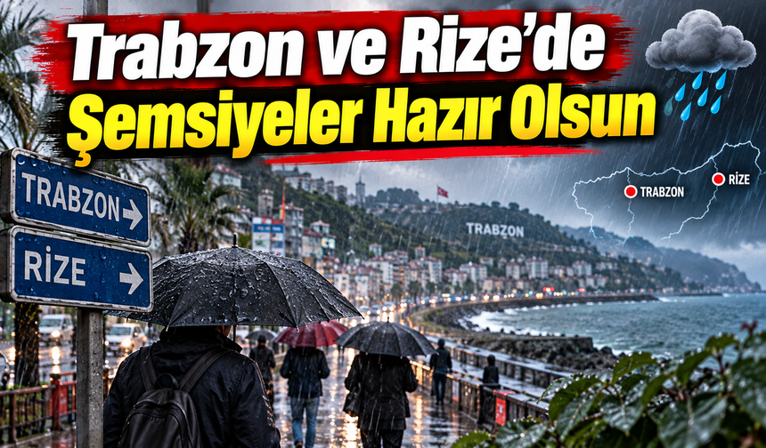 Şemsiye Gerekecek Mi Karadeniz Hava Durumu Nasıl Olacak?