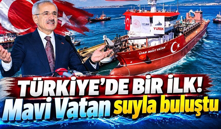 Türk tersanelerinde bir ilk: UAB MAVİ VATAN'ın özellikleri dikkat çekti