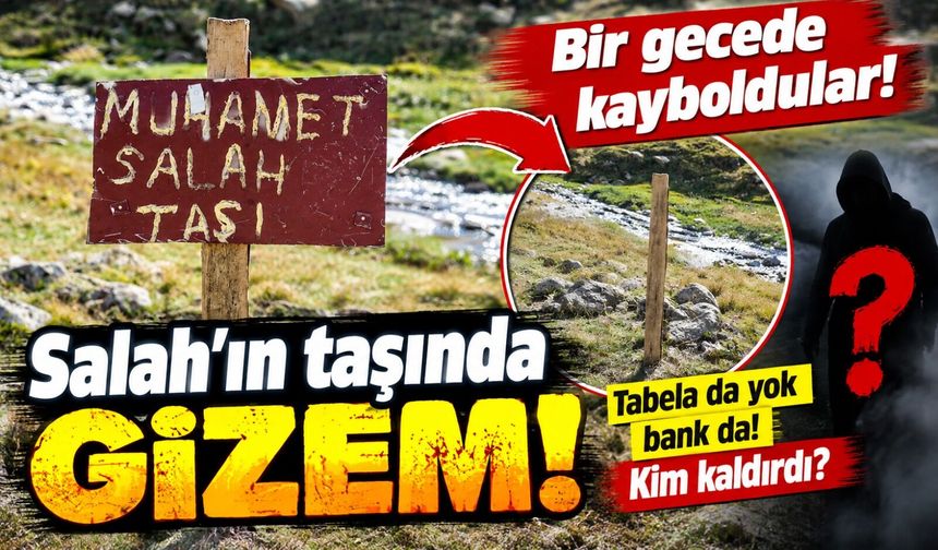 Mohamed Salah'ın oturduğu taş gündem olmuştu: Bir gecede ortadan kayboldular
