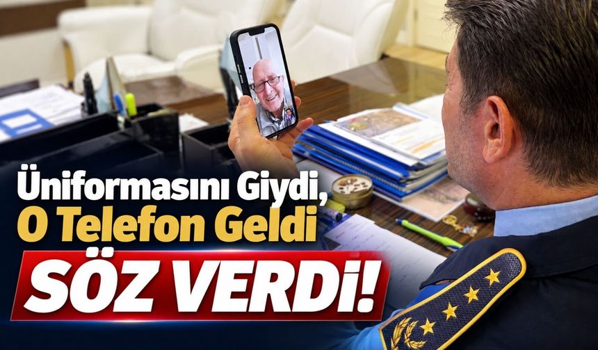Zabıta Üniformasını Giyip Balkona Çıktı: Ahmet Kaya’dan Halil Aydın’a Sürpriz Telefon