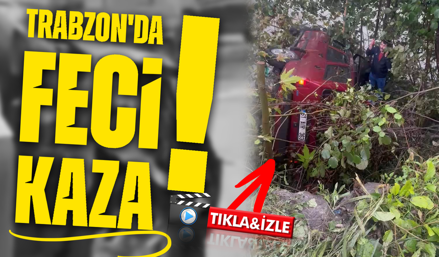 Of-hayrat Yolunda Feci Kaza: 4 Kişi Yaralandı