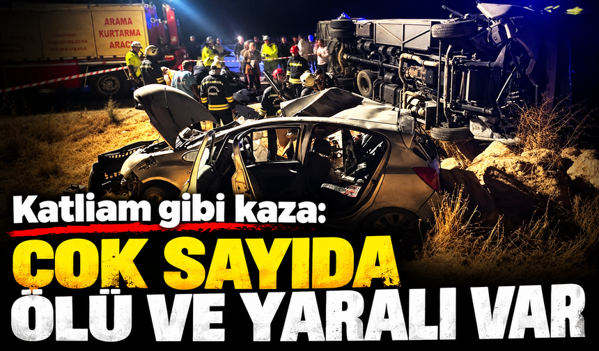 Gaziantep'de katliam gibi kaza! Çok sayıda ölü ve yaralı var