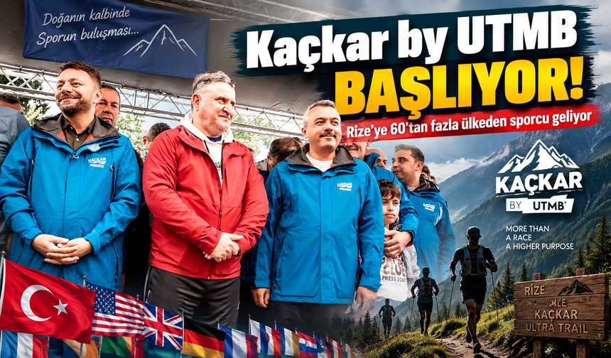 Kaçkar By UTMB Başlıyor: Rize’ye 60’tan Fazla Ülkeden Sporcu Geliyor
