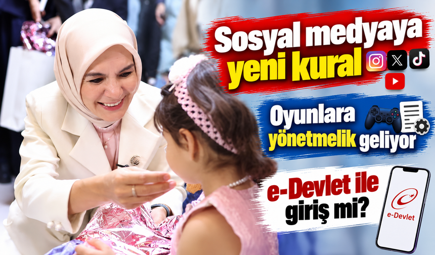 Sosyal medya ve oyunlara yeni düzenleme: 3,5 saat detayı dikkat çekti