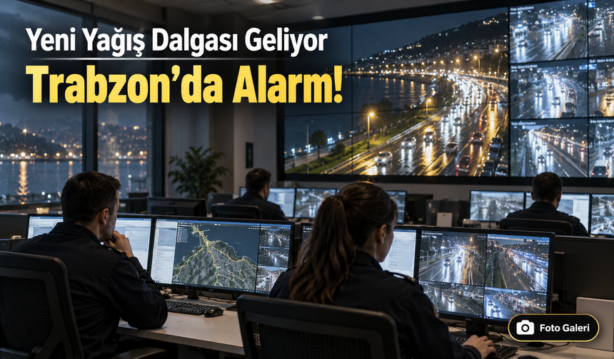 Trabzon’da Kriz Masası Kuruldu: Vatandaşlara Evden Çıkmayın Uyarısı