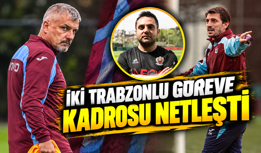 Reis Teknik Ekibini Kuruyor: Trabzonspor’da Dikkat Çeken Hamleler