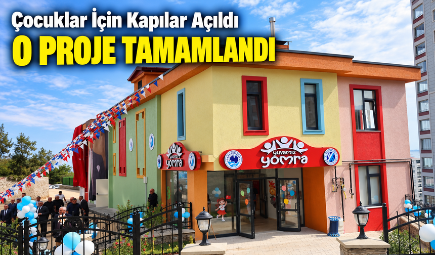 Yomra’da Bir İlk Gerçekleşti: Belediye Kreşi Kapılarını Çocuklara Açtı