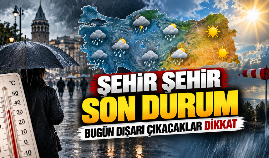 Karadeniz’de Hava Değişiyor: 3 İlde Sağanak Bekleniyor