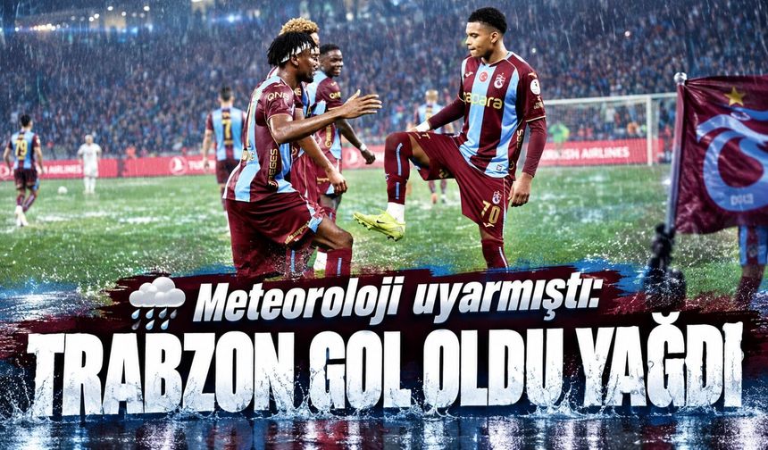 Papara Park’ta Tarihi Gece: Trabzonspor’dan Galatasaray’a 4 Gollü Tarife