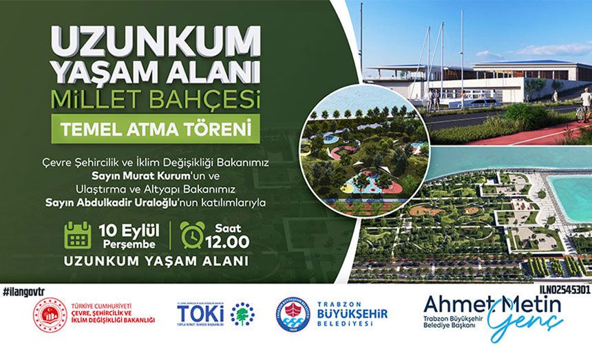 UZUNKUM YAŞAM ALANI TEMEL ATMA TÖRENİ