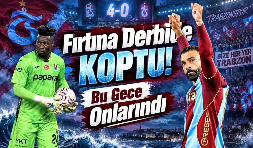 Trabzonspor’un Galatasaray Zaferinde Herkes Üzerine Düşeni Yaptı