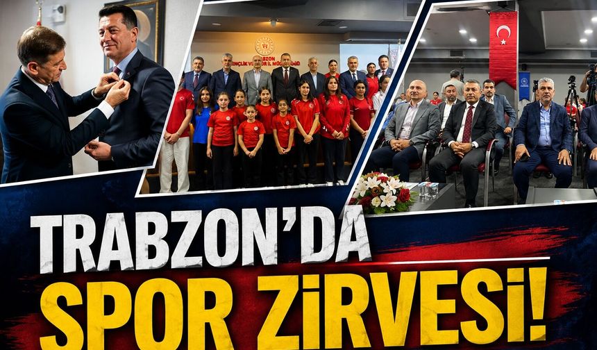 Trabzon’un Spor Yatırımları Masaya Yatırıldı: Hedef 100 Bin Sporcu