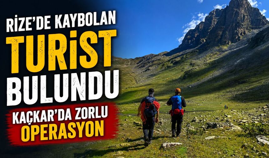 Kaçkar Dağı’nda Kaybolan Avusturyalı Turiste Ekipler Ulaştı