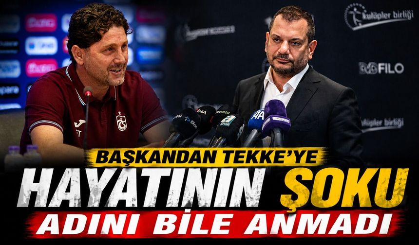 Ertuğrul Doğan ile Fatih Tekke arasında ipler gerildi mi?