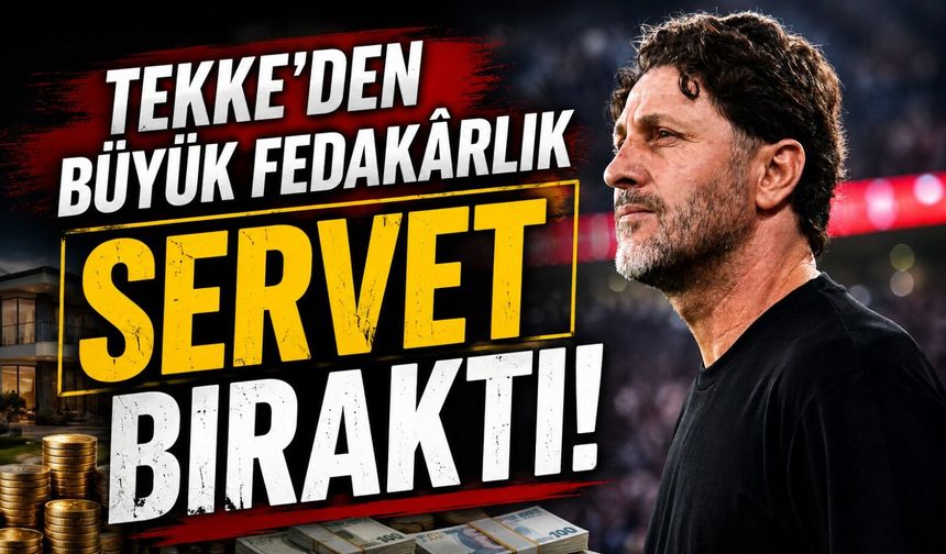 525 milyon TL’yi almadı: Fatih Tekke’nin Trabzonspor fedakârlığı