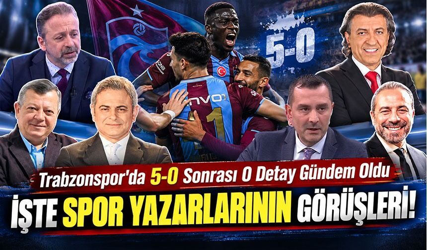Trabzonspor Gençlerbirliği Maçından Sonra O Değişim Gündem Oldu