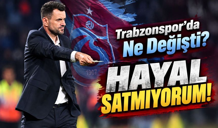 Trabzonspor Farka Koştu, Çimşir Sonrasında O Hedefi Açıkladı: Adım Adım Gideceğiz