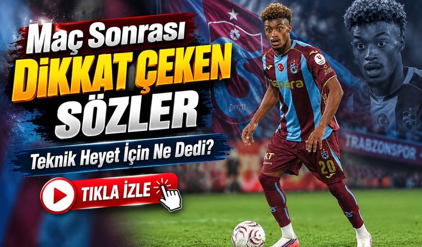 Trabzonspor’da Wagner Pina’dan Teknik Heyet Açıklaması: Zaman Vurgusu