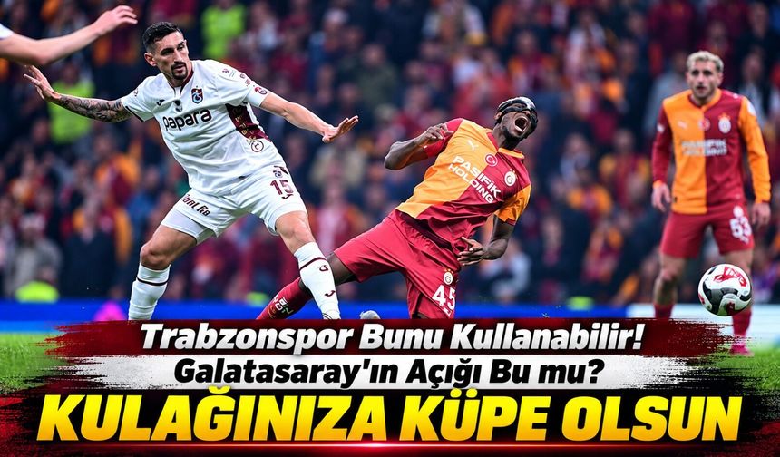 Trabzonspor Maçı Öncesi Galatasaray Analizi: Mike Grella O Soruna Dikkat Çekti