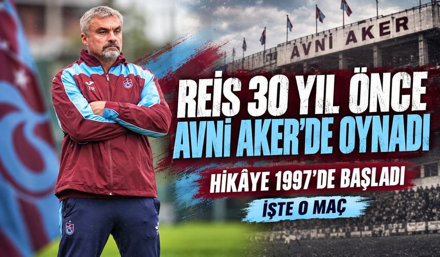 Thomas Reis'in Trabzonspor Hikâyesi 29 Yıl Önce Başladı: İşte O Unutulmaz Maç
