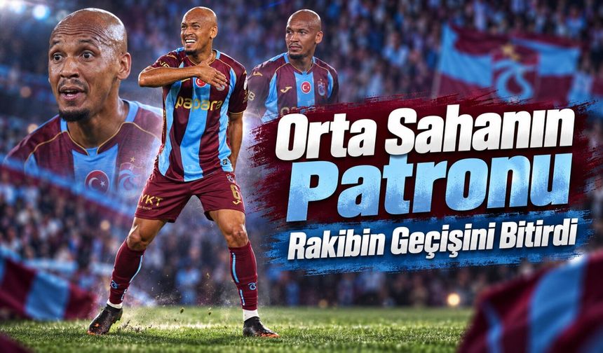 Trabzonspor’un yıldız orta sahası Fabinho formunu buluyor