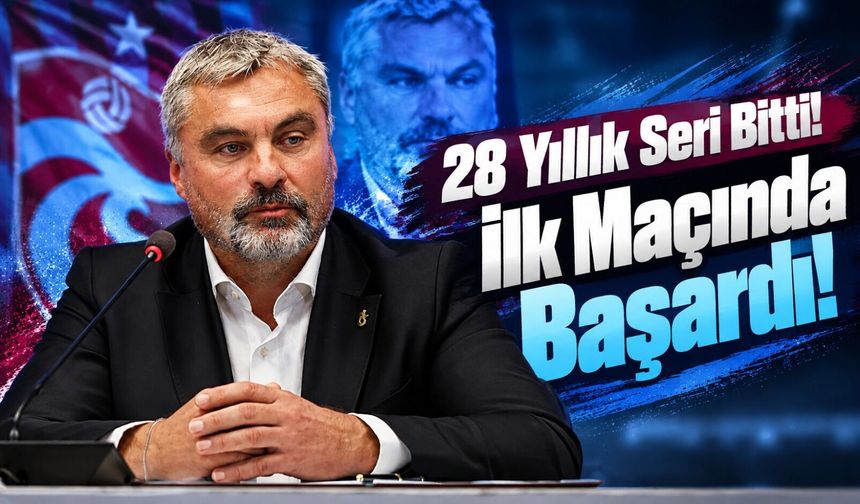 Galatasaray’a 4-0 Yetmedi, Thomas Reis Trabzonspor’da 28 Yıllık İlki Başardı
