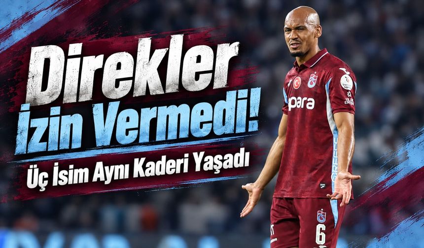 Trabzonspor’da Onuachu İle Başladı Fabinho İle Devam Etti: Direkler İzin Vermedi