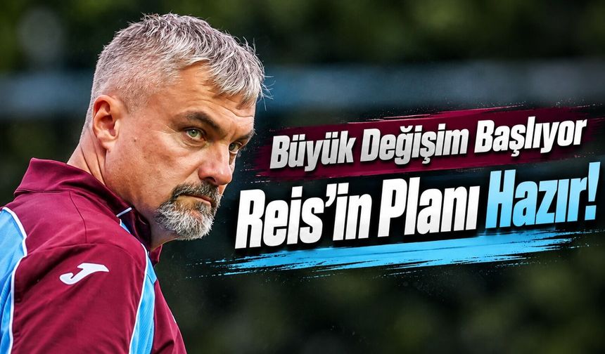 Galatasaray Galibiyeti Sonrası Trabzonspor’da Yeni Sayfa: Reis Milli Arayı Fırsata Çevirecek