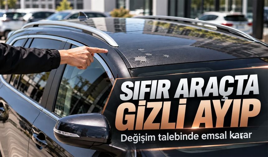 Sıfır otomobilde boya kusuruna Yargıtay'dan emsal karar