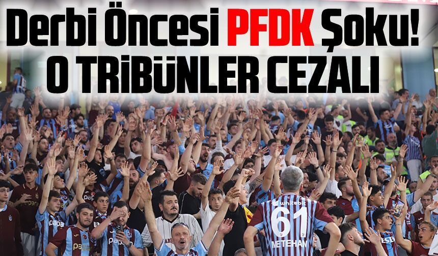 PFDK Trabzonspor’un Cezasını Açıkladı: 560 Bin TL ve Tribün Kararı