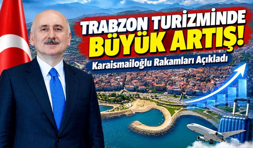 Trabzon'da Turizm Hareketliliği Artıyor! Karaismailoğlu Rakamları Açıkladı