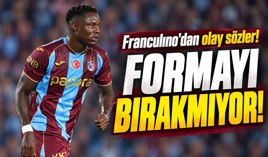 Franculino Dju Trabzonspor'da Fırtına Gibi Başladı! Onuachu Sorusu Sonrası Dikkat Çeken Yanıt