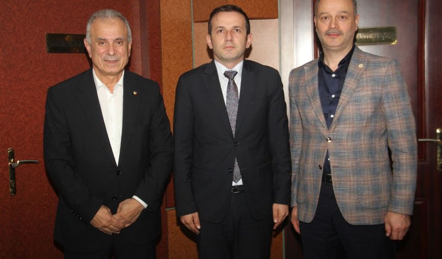 Trabzon Ticaret Borsası'nda Yeni Döneme Önemli Ziyaret! İki Kurum Müdürü Başkanlarla Buluştu!
