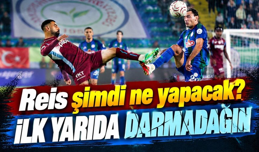 Trabzonspor'da 45 Dakikalık Kâbus! Thomas Reis'in Planı Tutmadı