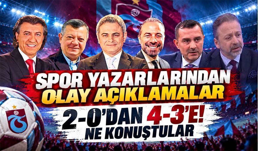 Trabzonspor'da 4-3'lük Zaferin Perde Arkası: Reis'in Devre Arası Müdahalesi!