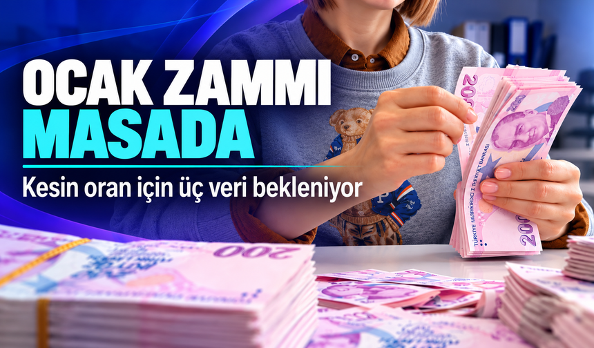 Üç aylık enflasyon belli oldu: Maaş zammı hesabı değişti