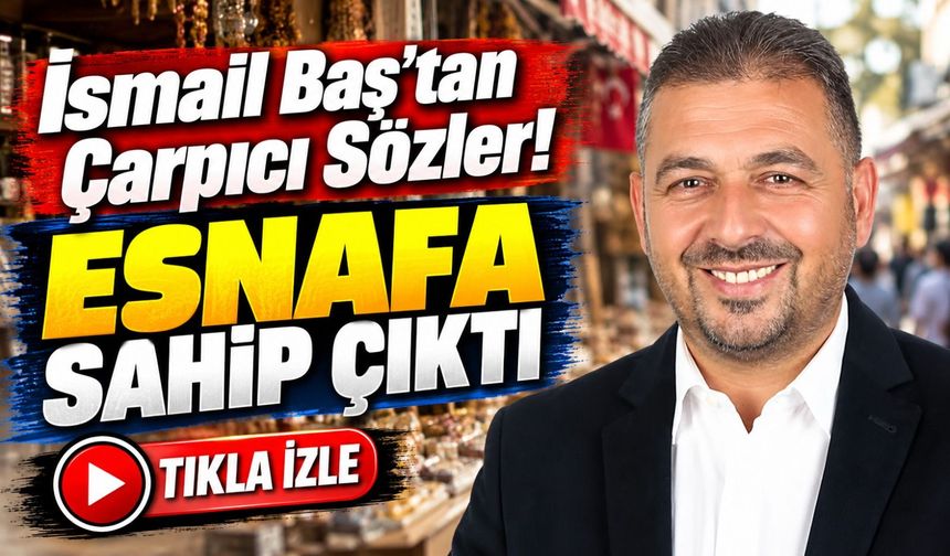 İsmail Baş Trabzon Esnafının Mücadelesini Anlattı! Tüm Gövdelerini Taşın Altına Koydular