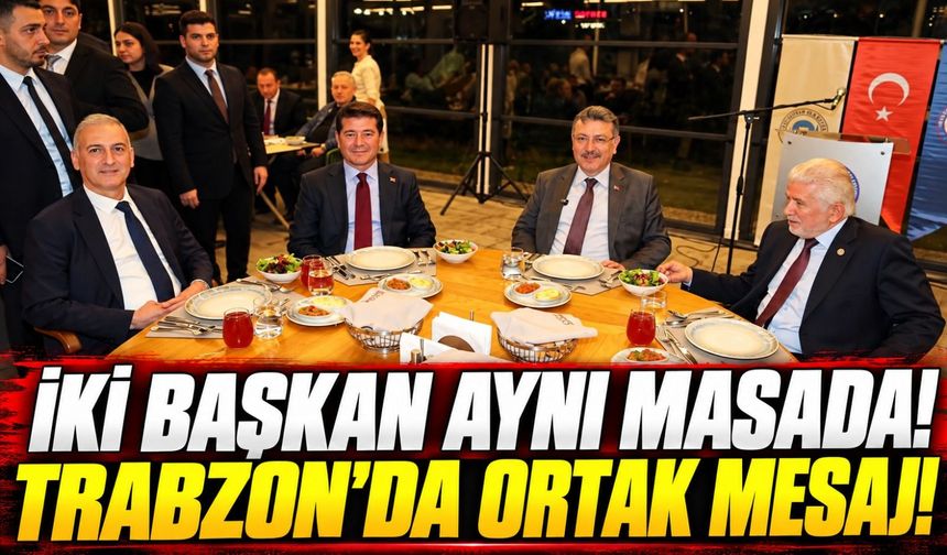 Ortahisar'da İki Belediye Başkanı Aynı Masada: Muhtarlara Dikkat Çeken Mesajlar!